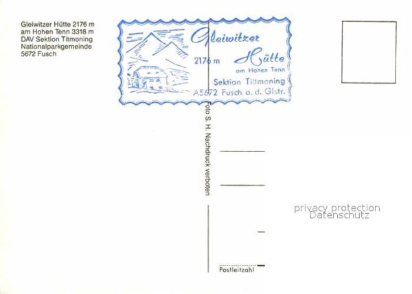 Fusch Grossglocknerstrasse Gleiwitzer Hütte Hoher Tenn – Bild 2