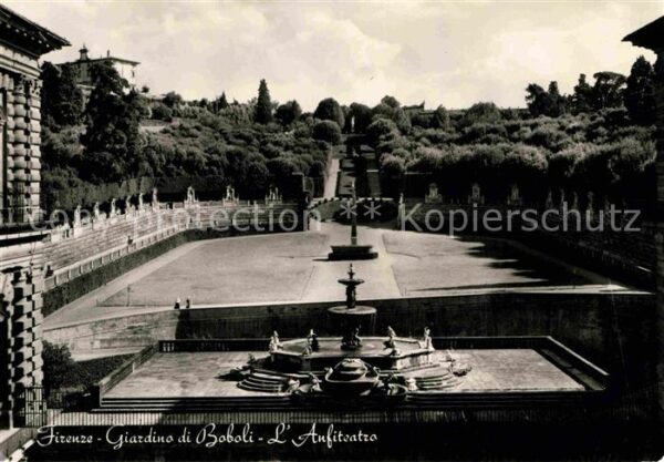 Firenze Florenz Giardino di Boboli Amphitheater