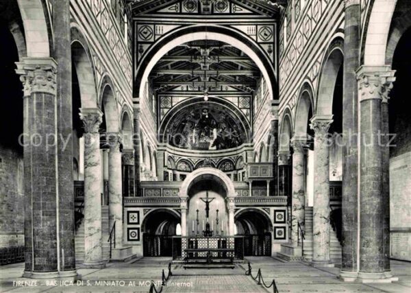Firenze Florenz Basilica di San Miniato al Monte