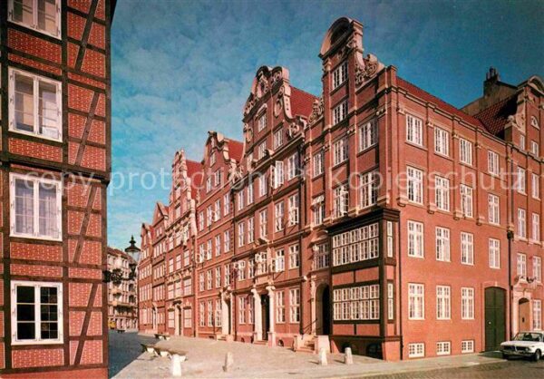 Hamburg Alt Hamburger Bürgerhäuser Peterstraße