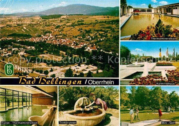 Bad Bellingen Panorama Thermalmineralbad Kurmittelhau