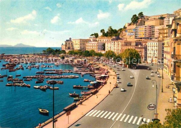 Napoli Neapel Mergellina via Caracciola