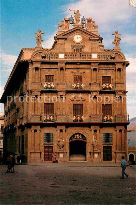 Pamplona Navarra Rathaus