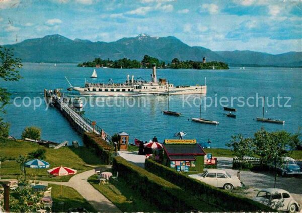 Chiemsee Gstadt Fraueninsel Hochfelln Hochgern