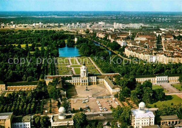 Berlin Charlottenburger Schloss Luftaufnahme