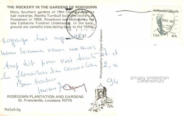Louisiana US-State Rockery in the Gardens of Rosdown – Bild 2