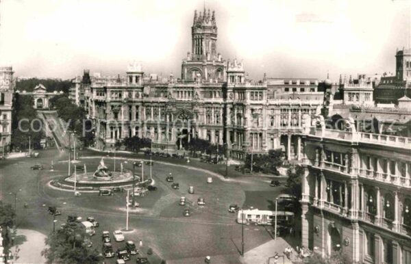 Madrid Spain Cibeles y Casa de Correos
