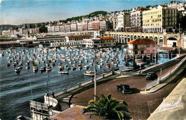 Alger Algerien Hafenpartie