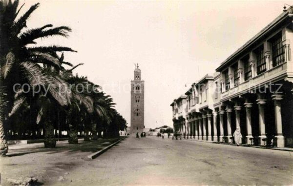 Marrakech Marrakesch Avenue de la Koutoubia