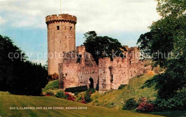Warwick Castle Guys Carence and Bear Towers