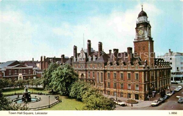 Leicester United Kingdom Town Hall Square