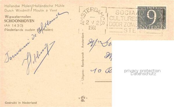 Schoonhoven Winmühle – Bild 2