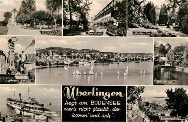 Ueberlingen Bodensee Kurhalle Bad-Hotel Stadtgarten Hänsele-