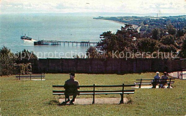 Cardiff Wales Bristol Channel View from Penarth Head