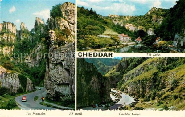 Cheddar Lake Gorge Pinnacles
