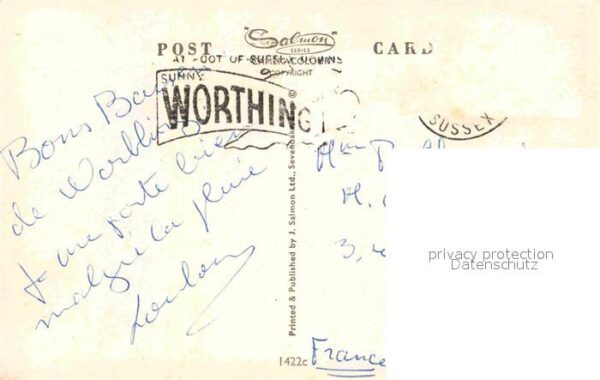 Worthing West Sussex Marine Parade and Pier – Bild 2