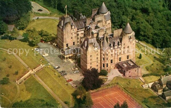 Pitlochry Fliegeraufnahme Atholl Palace Hotel