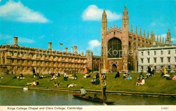 Cambridge Cambridgeshire Kings-College Clare-College