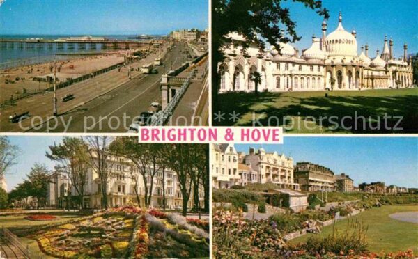 Brighton Hove Strand park Royal Pavillon