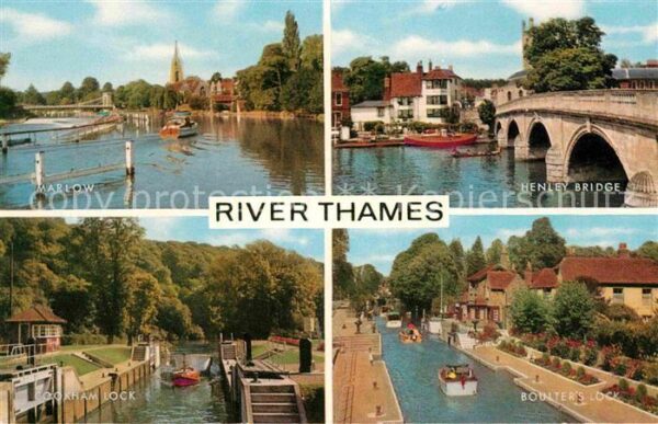 Marlow New Hampshire Henley-Bridge Boulters-Lock