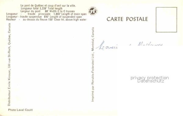 Quebec Pont – Bild 2