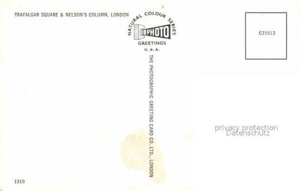 London Trafalgar Square and Nelsons Column – Bild 2
