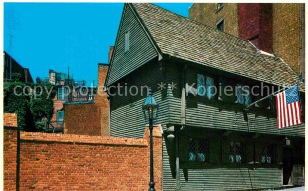 Boston Massachusetts Paul Reverse House