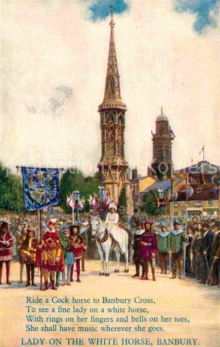 Banbury Calthorpe Lady on the white Horse