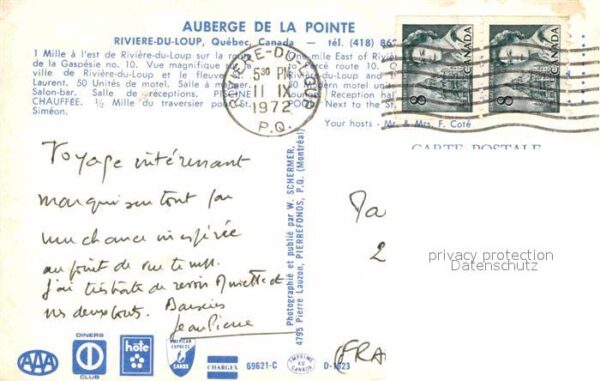 Riviere-du-Loup Auberge de la Pointe – Bild 2
