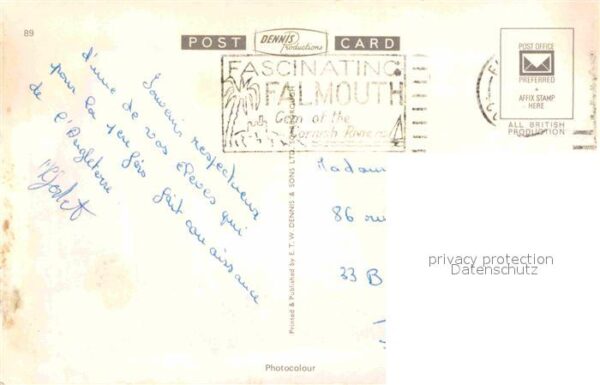 Falmouth Cornwall Flushing – Bild 2