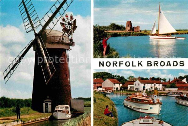 Norfolk Broads Windm?hle Hafen