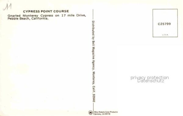 Pebble Beach Cypress Point Course – Bild 2