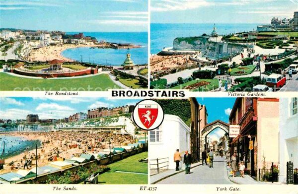 Broadstairs Bandstan Victoria-Gardens York-Gate San