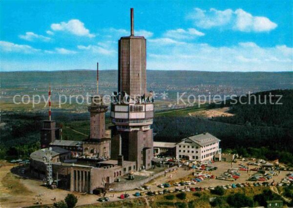 Feldberg Taunus Fliegeraufnahme Sendetürm