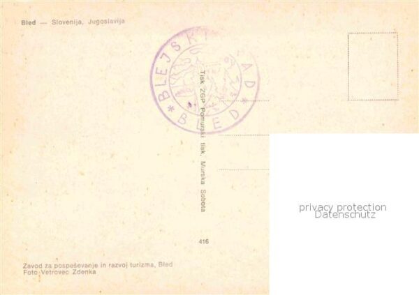 Bled Ortspartie Slovenija – Bild 2