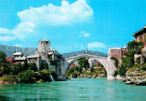Mostar Moctap Stari most alte Brücke