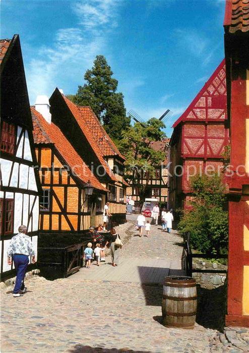 Arhus Den Gamle By Fachwerk