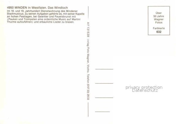 Minden Westfalen Das Windloch – Bild 2