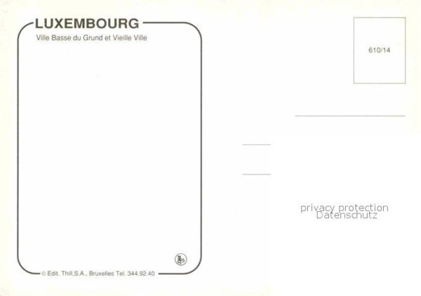 LUXEMBOURG  Luxemburg Ville Basse du Grund et Vieille Ville – Bild 2