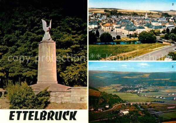 Ettelbruck Monument Patton Pont sur la Sure