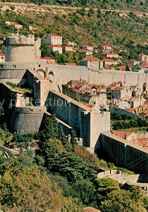 Dubrovnik Ragusa Stadtmauer
