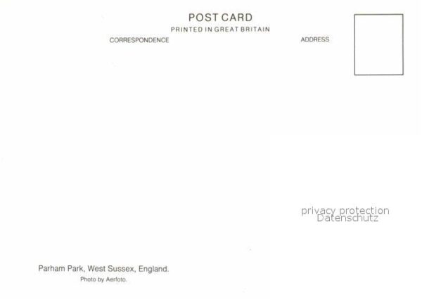 Sussex Fliegeraufnahme Parham Park – Bild 2