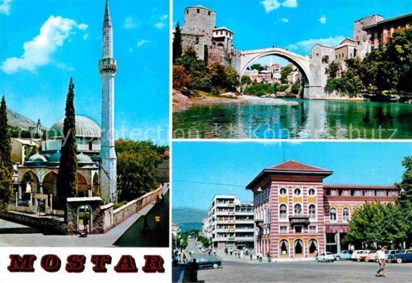 Mostar Moctap mit Steinbrücke