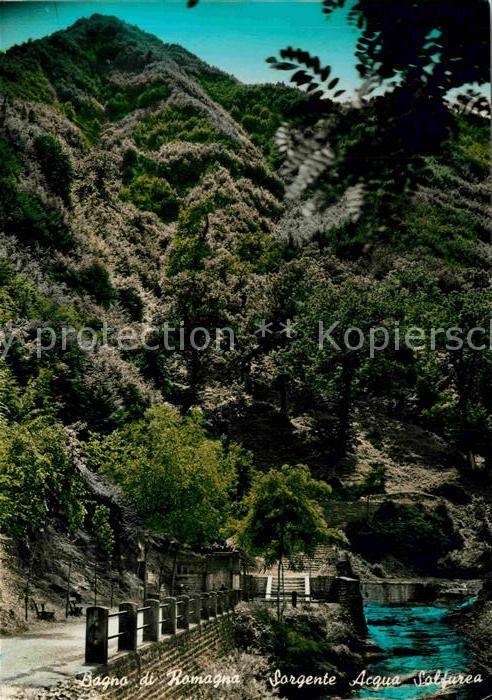 Italien Italia Italy Bagno di Romagna Sorgente Acqua Solfure