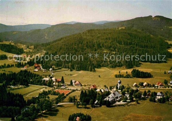 Hinterzarten Fliegeraufnahme