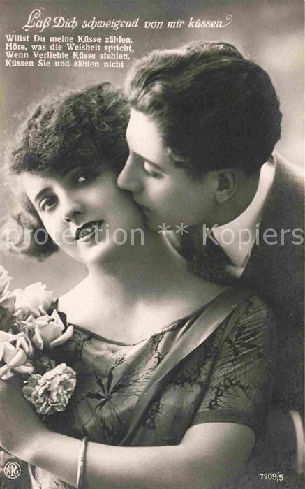 Foto NPG Nr. 7709/5 Poesie Lass Dich schweigend vom