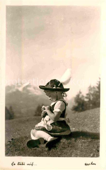 Kinder Child Enfants Dirndl Hut Foto-Max-Stoess-Nr. 194