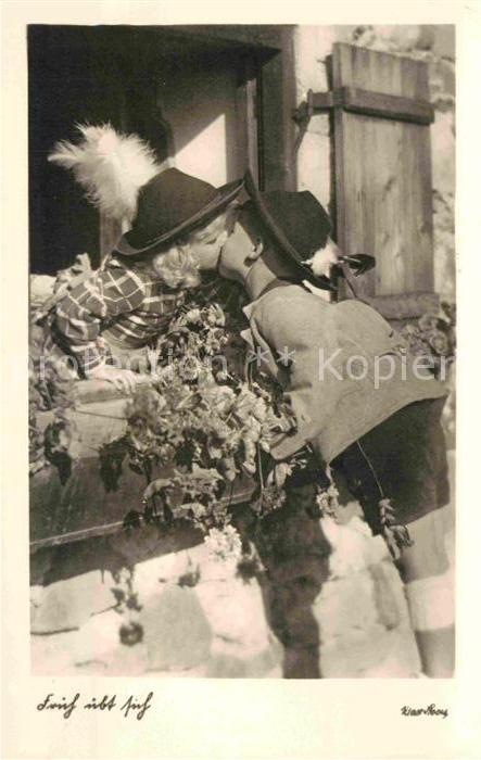 Kinder Child Enfants Trachten Hut Kuss Foto-Max-Stoess-Nr. 1