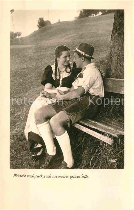 Foto PH Nr. 1907 Paar Trachten