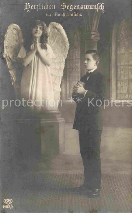 Foto EAS Nr. 1483/5 Konfirmation Schutzengel